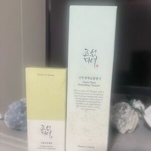 K-Beauty Beauty of Joseon Green Plum Refreshing Cleanser and Calming Serum